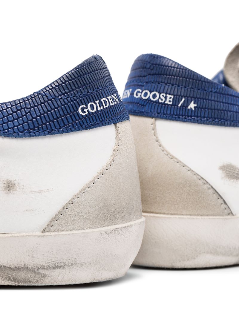 Shop Golden Goose Superstar Low Top Sneakers In White