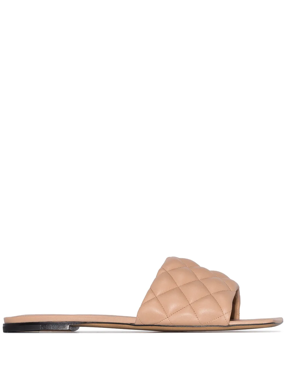 bottega veneta quilted slides