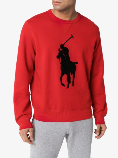 polo ralph lauren red sweatsuit