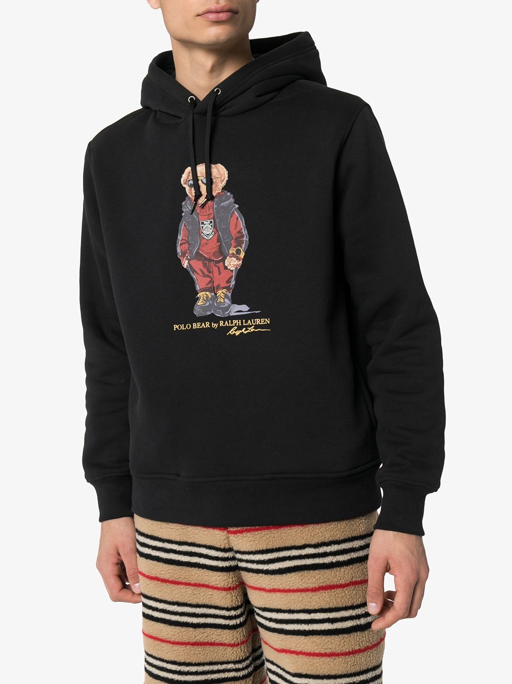 фото Polo ralph lauren teddy print hoodie