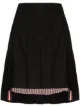 Image 1 of Thom Browne pleated step-hem mini skirt