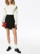 Image 2 of Thom Browne pleated step-hem mini skirt