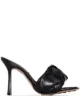 Image 1 of Bottega Veneta BV Lido 120mm Intrecciato sandals
