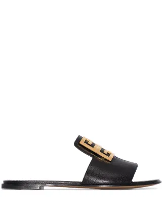 Givenchy 4G Flat Sandals Farfetch