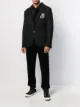 Image 2 of Balmain hooded logo patch blazer
