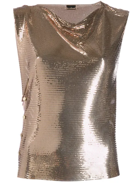 Rabanne embellished tank top