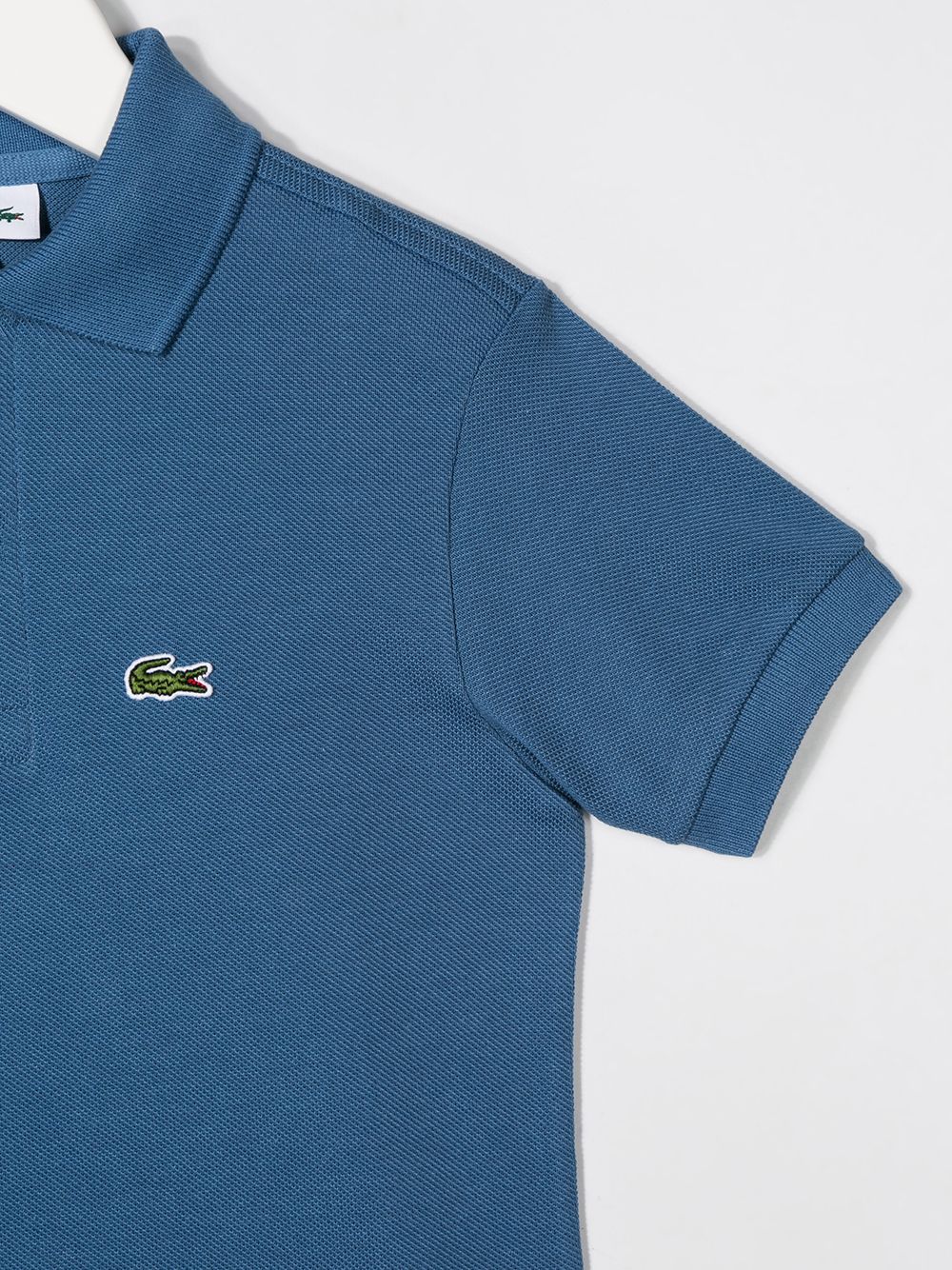 фото Lacoste Kids рубашка-поло с нашивкой-логотипом