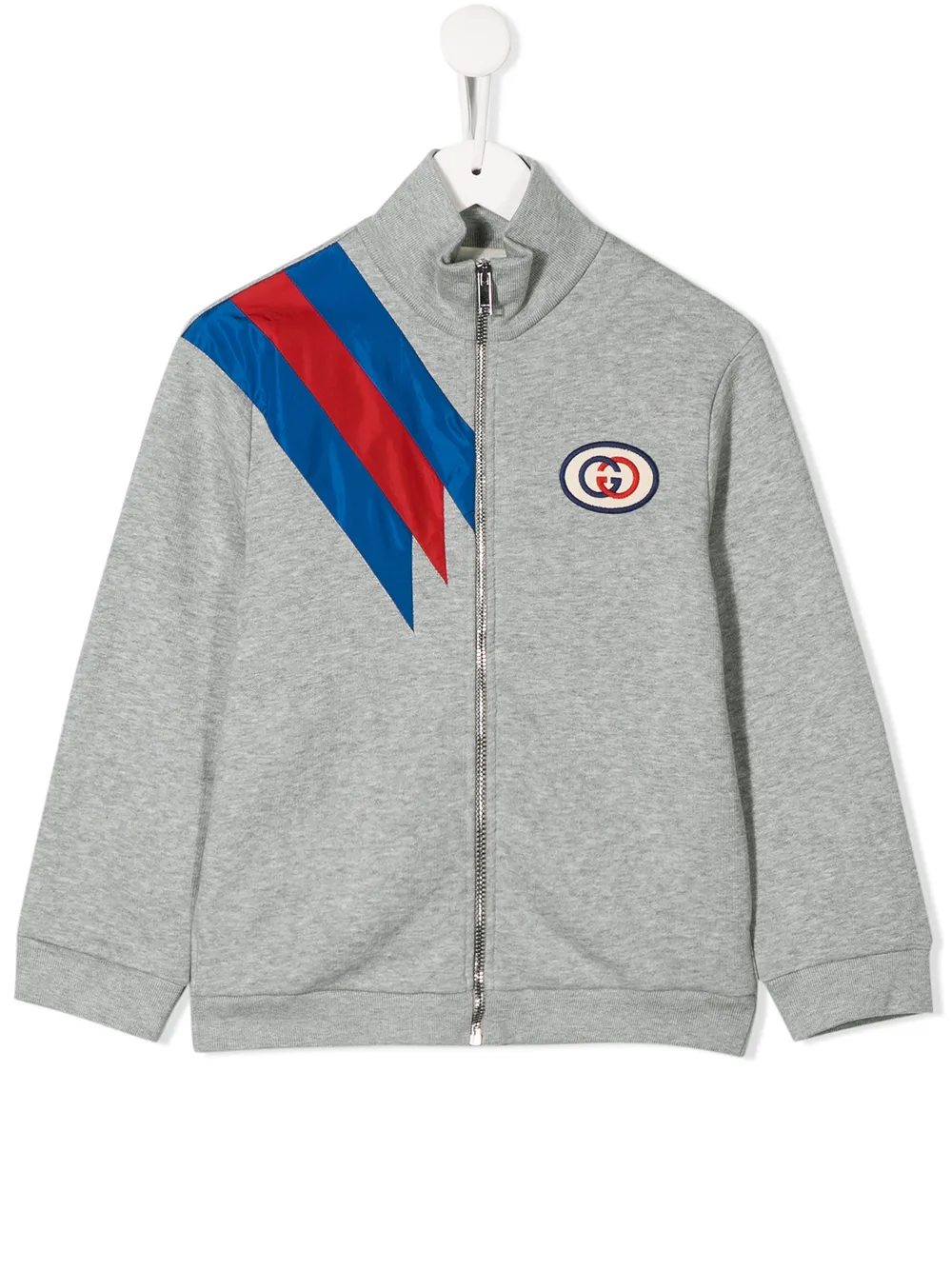 

Gucci Kids top deportivo con logo - Gris