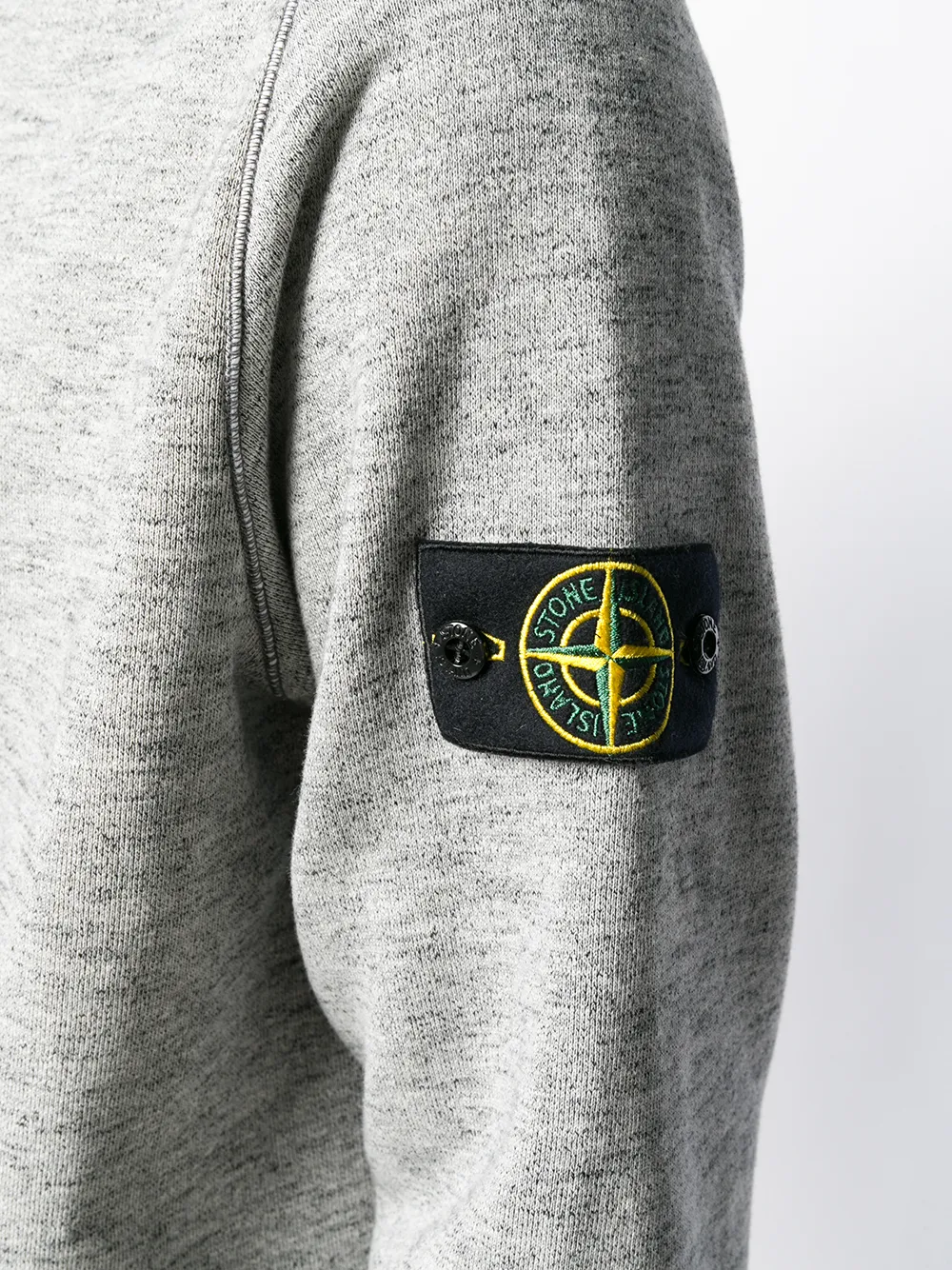 фото Stone island трикотажное худи с логотипом