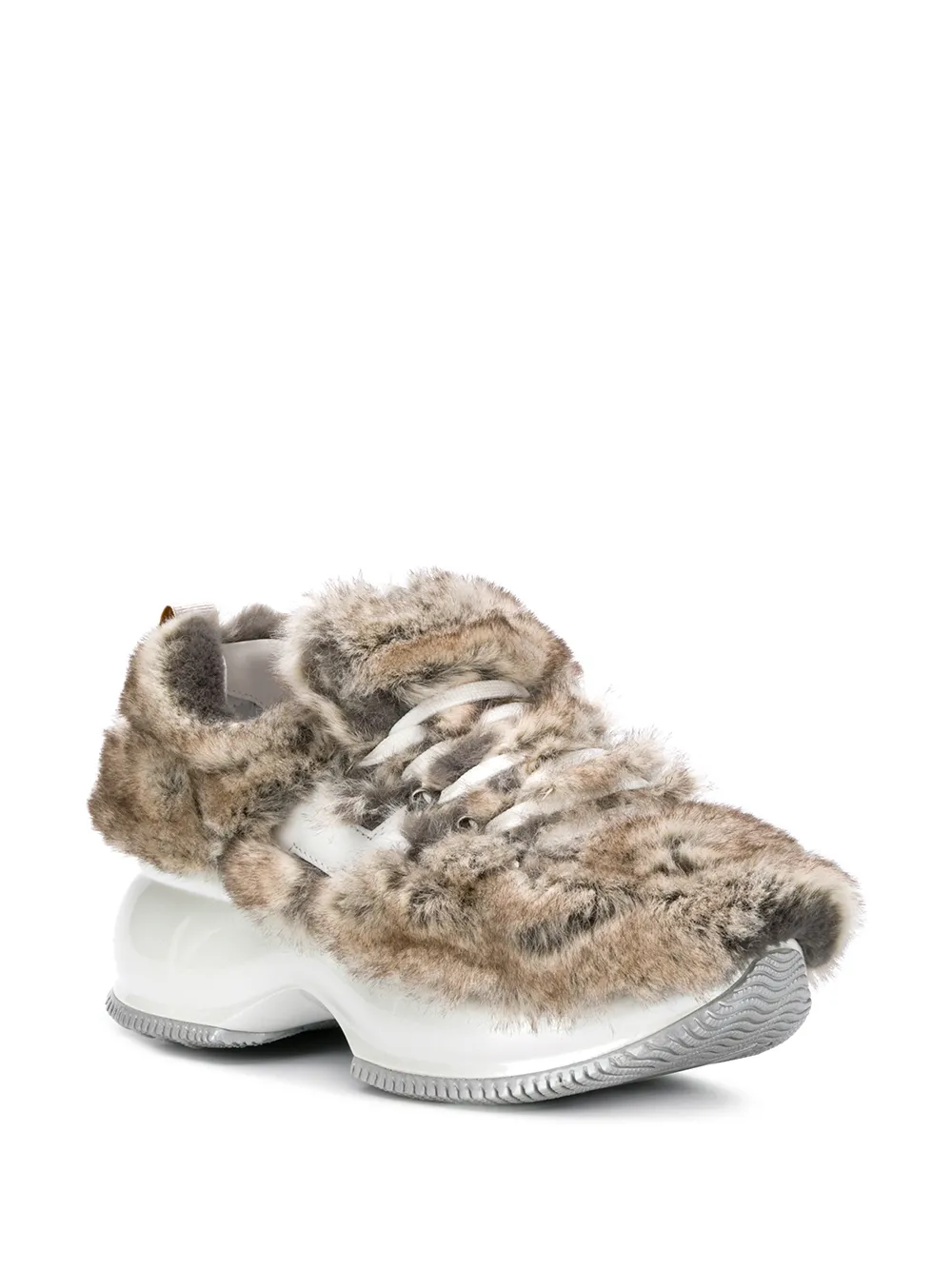 Hogan Maxi I Active leren sneakers Wit