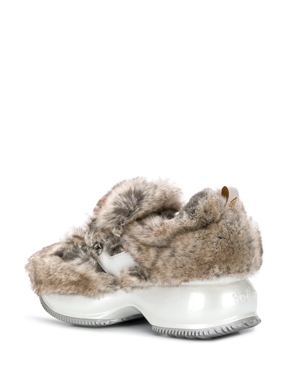 Hogan Maxi I Active leren sneakers Wit