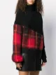 UNRAVEL PROJECT tartan panel jumper