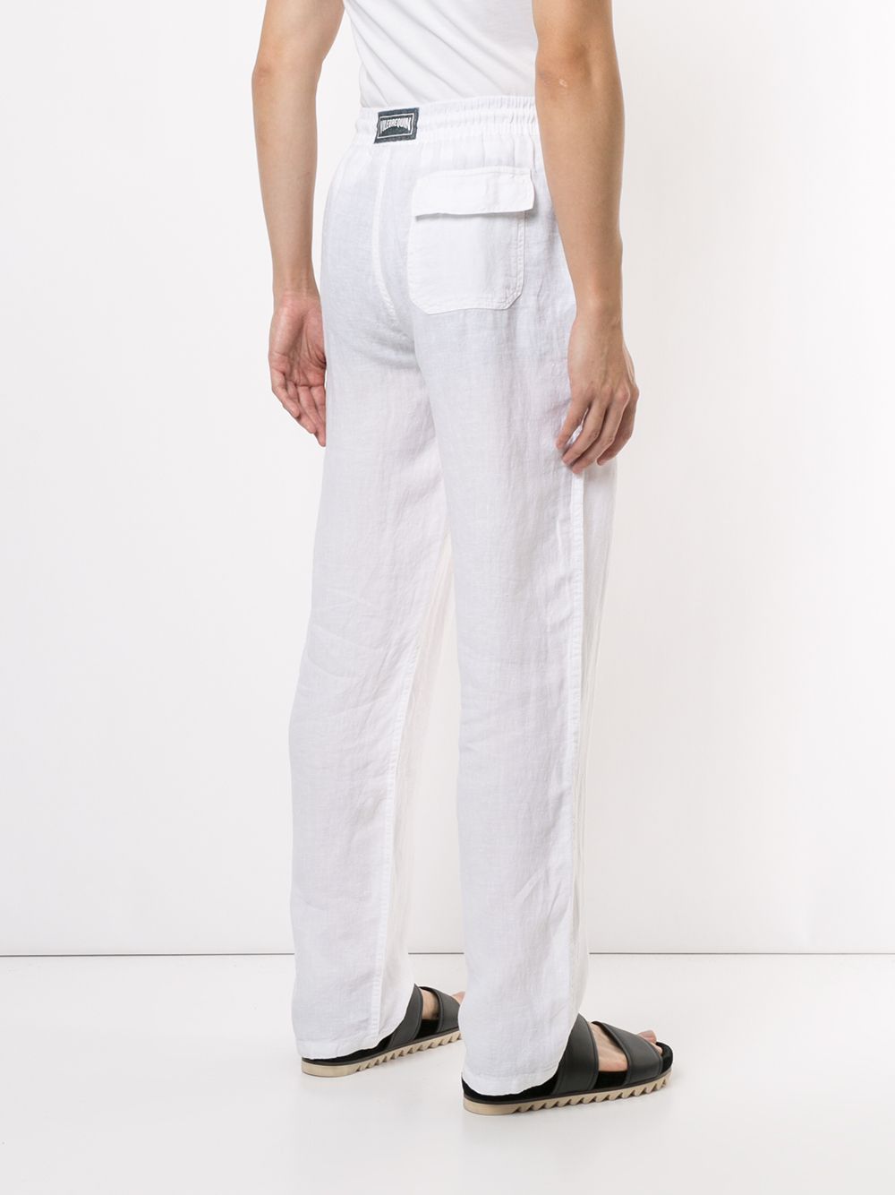 фото Vilebrequin drawstring straight-leg trousers