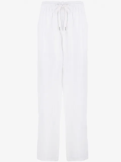 Vilebrequin drawstring straight-leg trousers