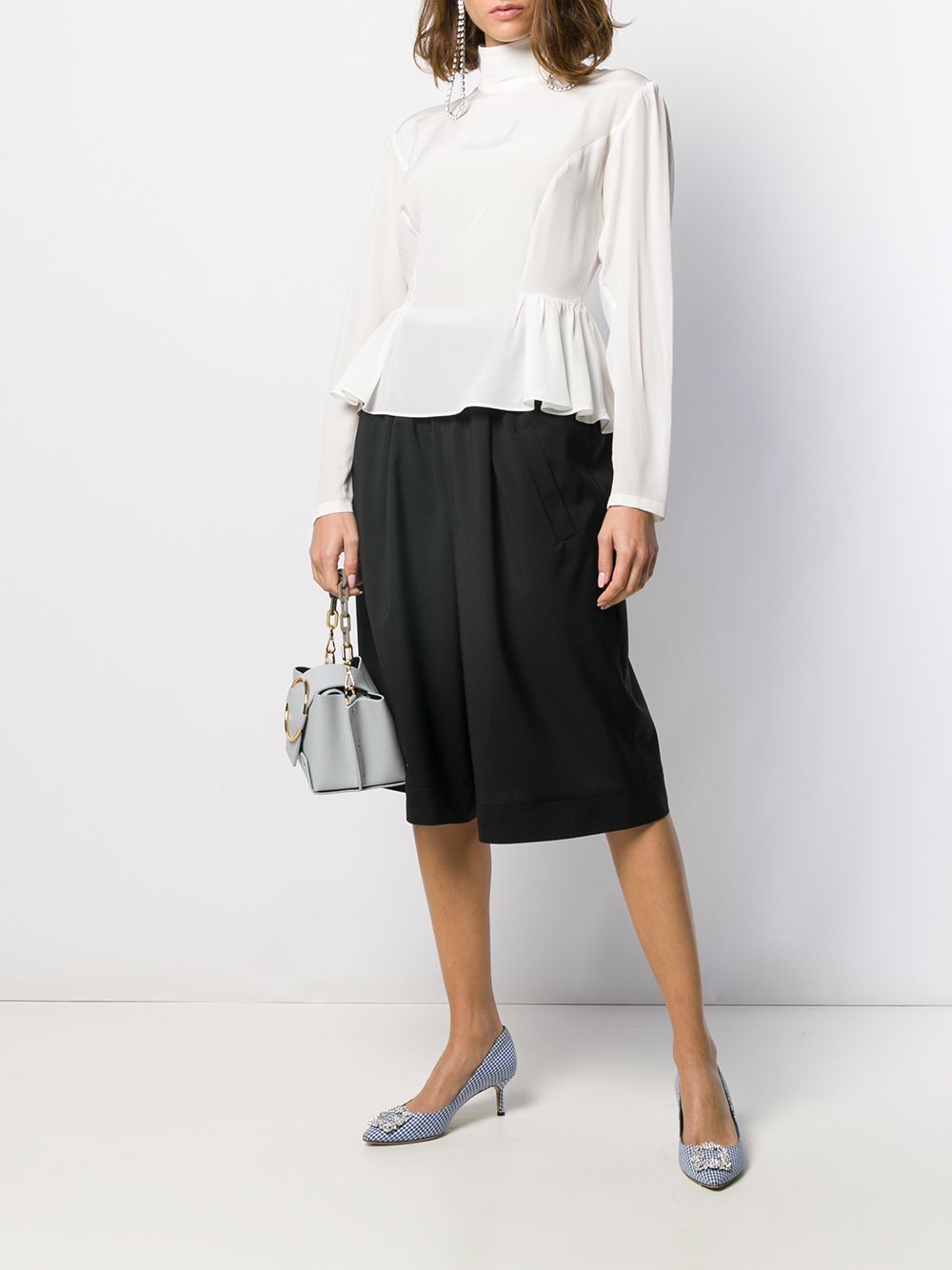 фото Giambattista Valli wide leg culottes