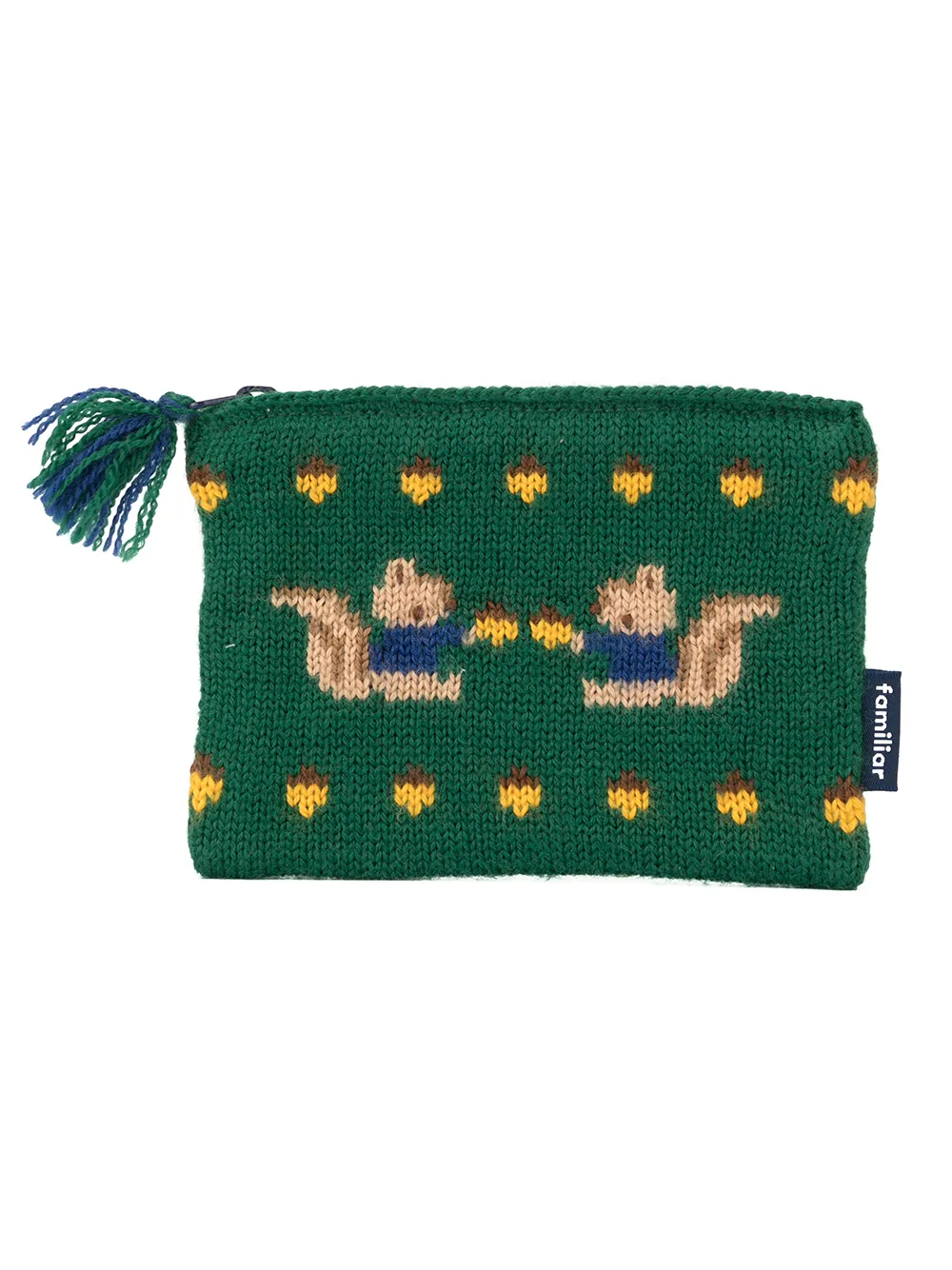 Familiar клатч вязки интарсия