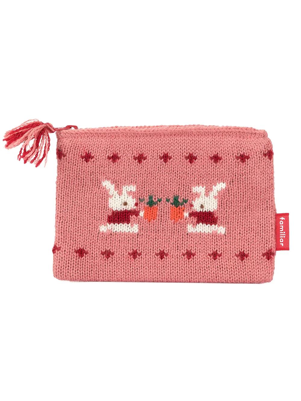 Familiar клатч вязки интарсия