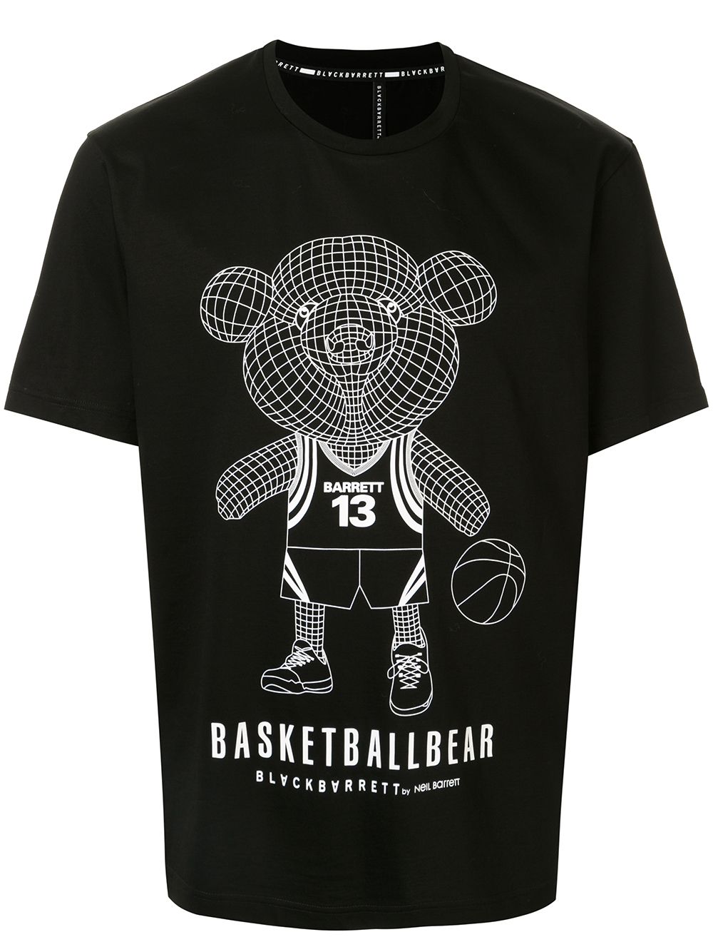 фото Blackbarrett футболка с принтом Basketball Bear