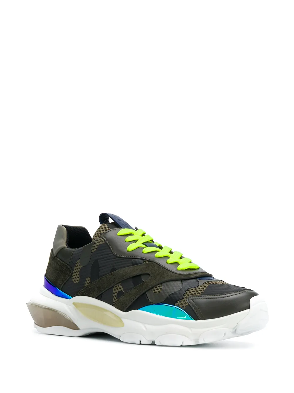 Valentino Garavani Bounce camouflage sneakers Green