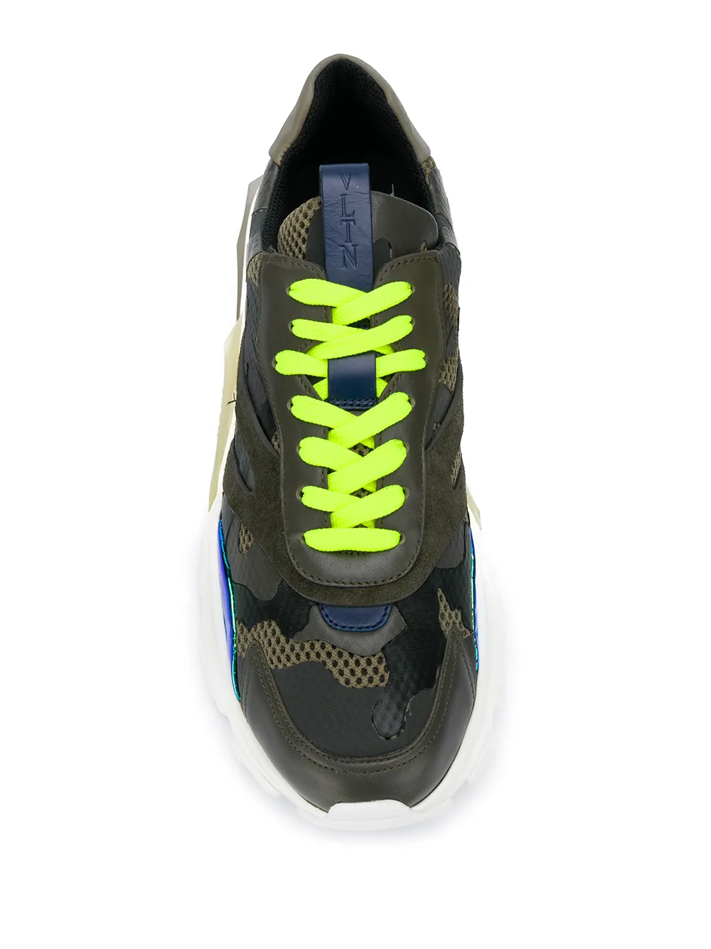 Valentino Garavani Bounce camouflage sneakers Green