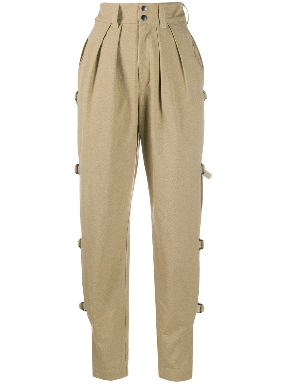 фото Isabel Marant брюки Safari с завышенной талией