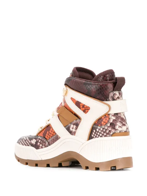 michael michael kors granger canvas trek sneaker