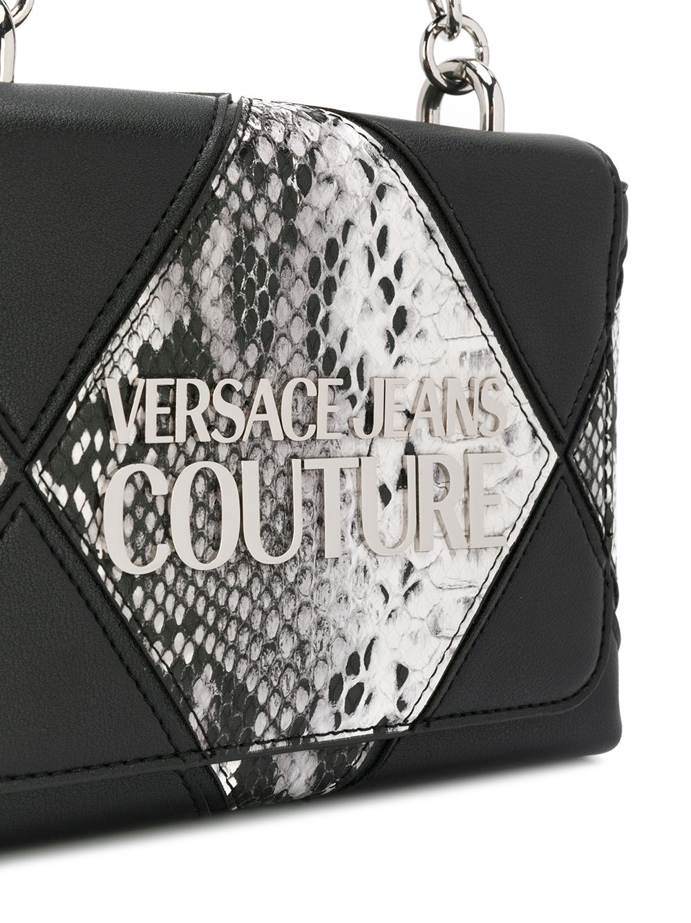 фото Versace Jeans Couture стеганая сумка-тоут