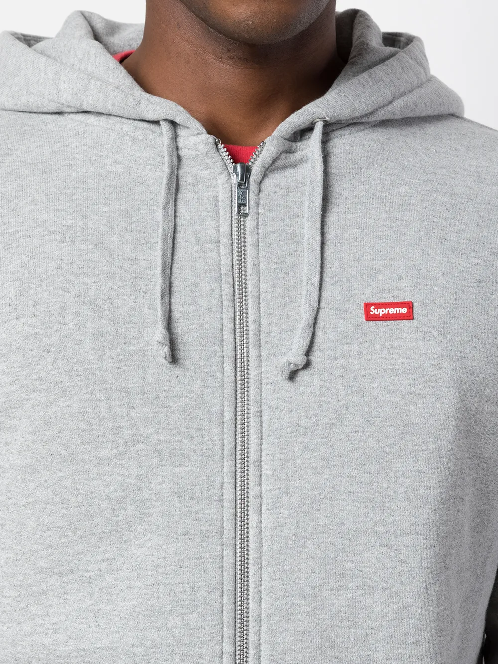 Supreme Small Box Zip Up Hoodie - Farfetch