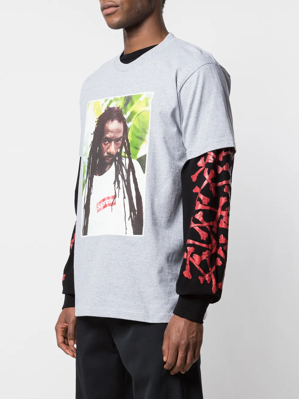 税込?送料無料】 Supreme Buju Banton Tee Heather Grey L | artfive.co.jp