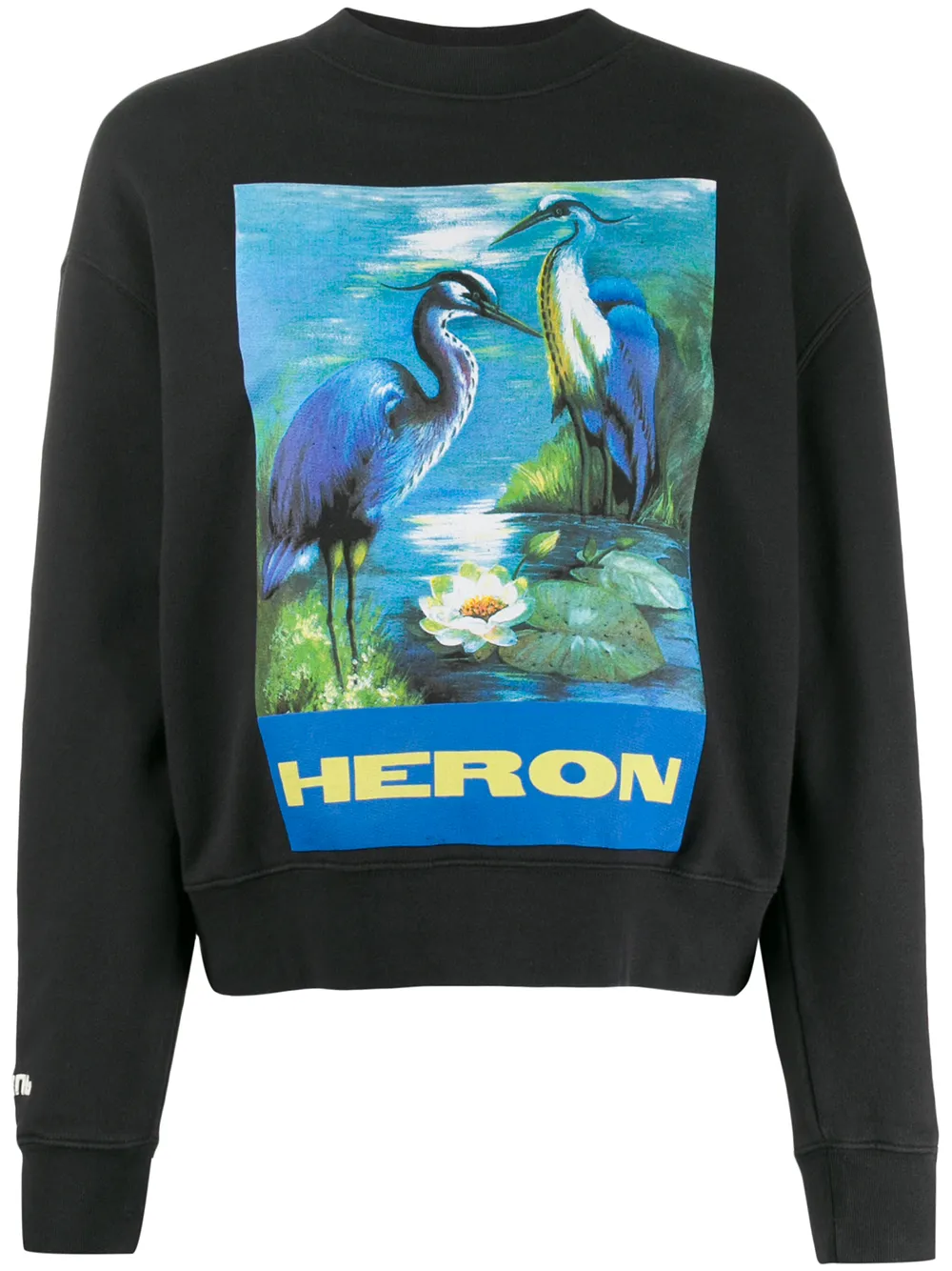 Heron Preston Sweatshirt mit Logo-Print - Schwarz