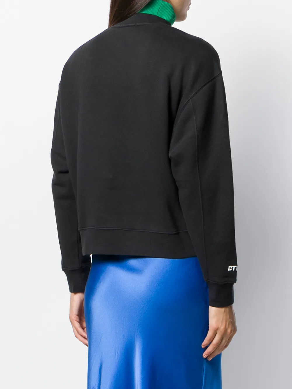 Heron Preston Sweater met grafische print Zwart