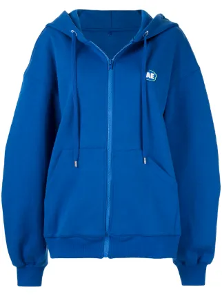 ader error blue hoodie