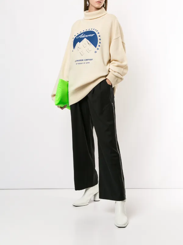 Ader Error Logo Knit Roll Neck Jumper | Ader Error Logo Knit Roll Neck Jumper |
