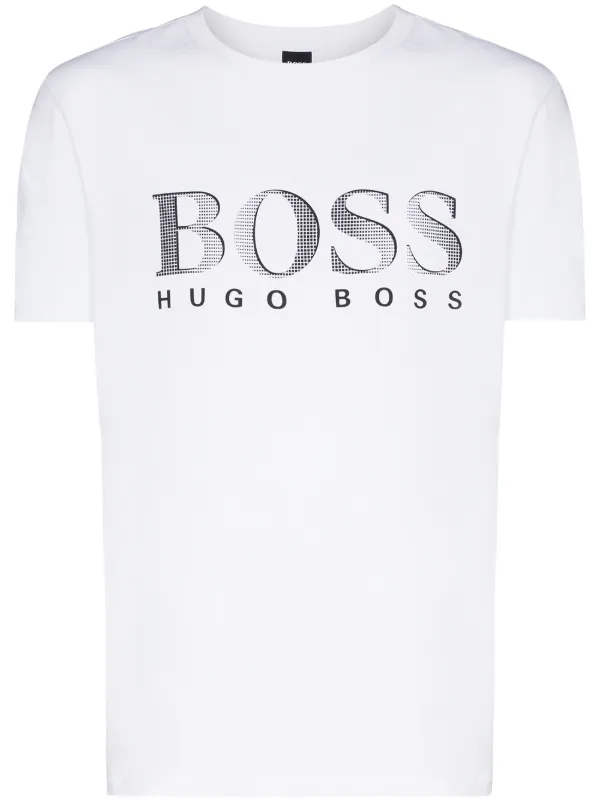 boss logo t shirt