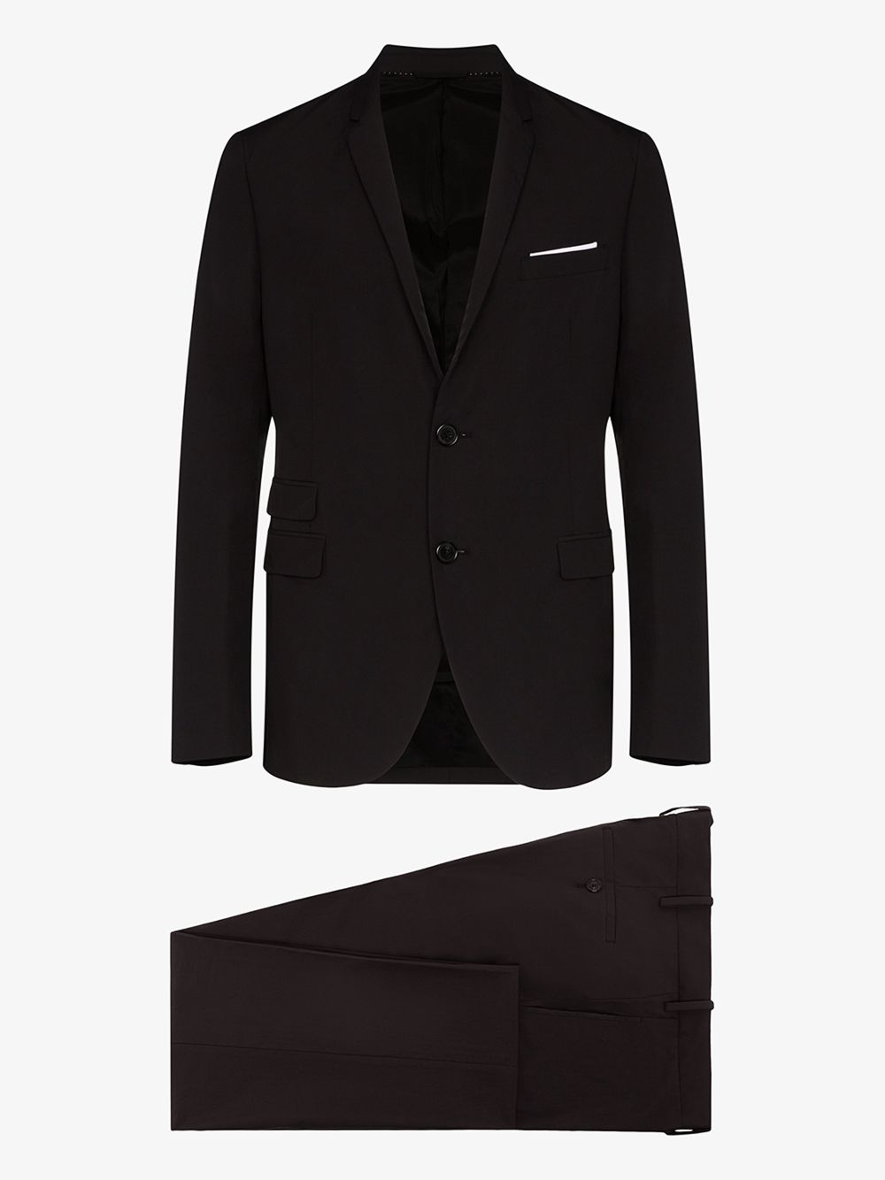 NEIL BARRETT SLIM TWO-PIECE SUIT,PBAB168N01114544372