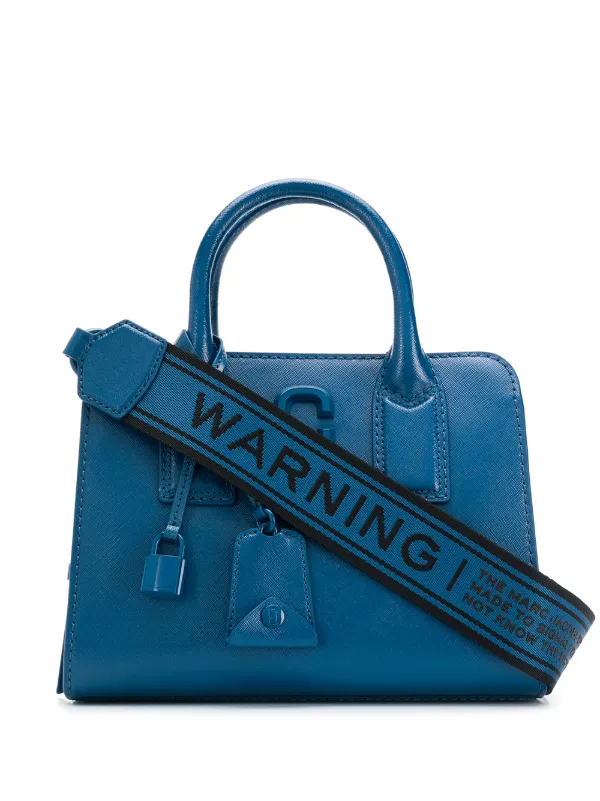 little big shot leather tote marc jacobs