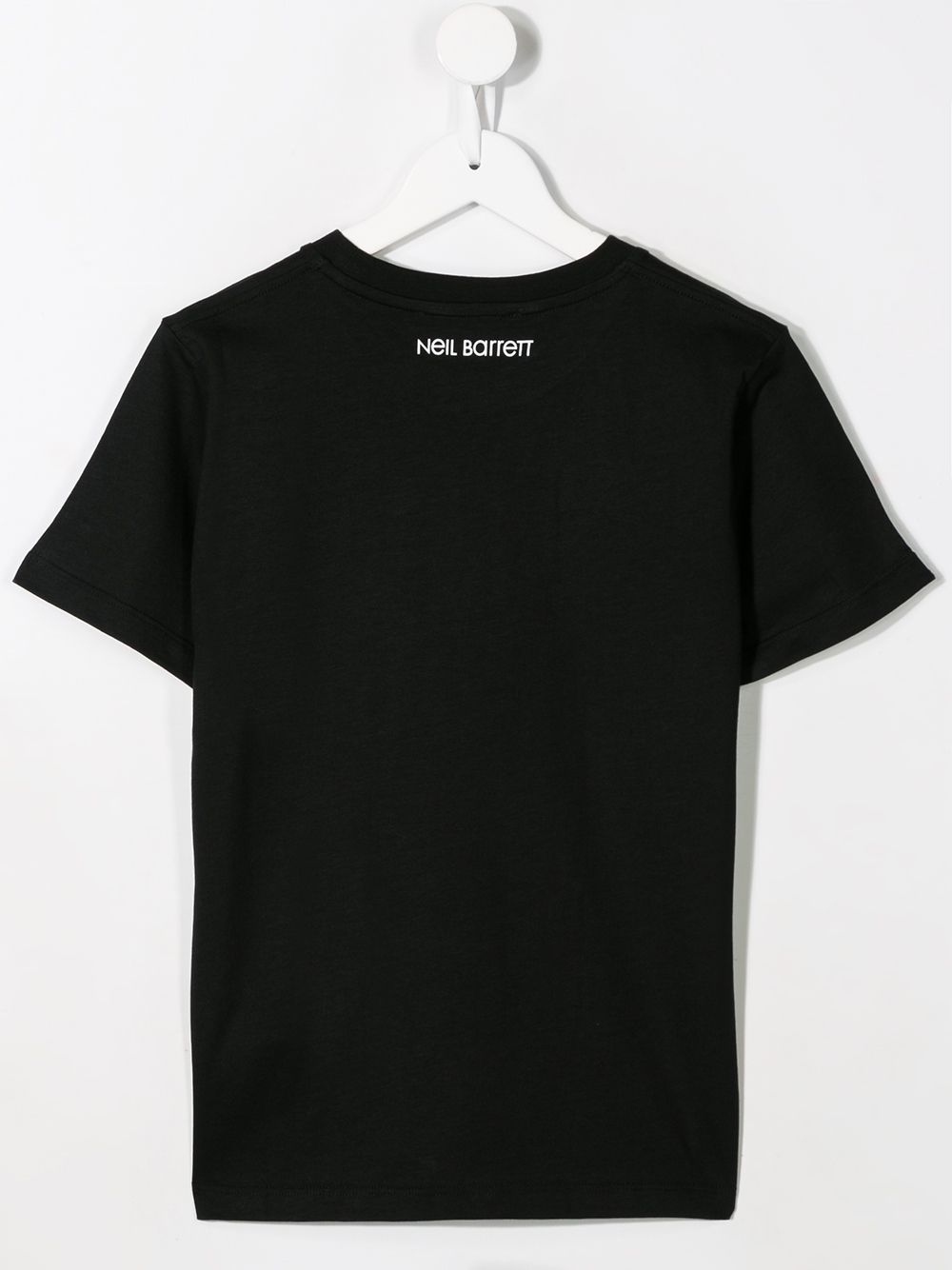 фото Neil Barrett Kids stripe panel T-shirt