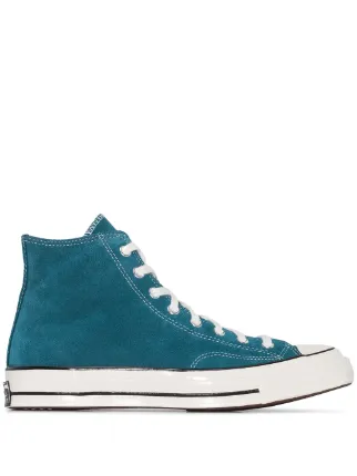 converse blue low