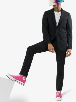 converse pink suede sneakers