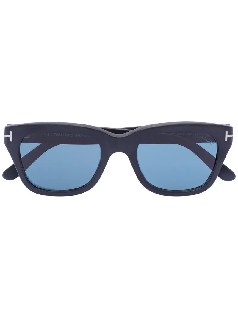 Tom Ford Square Tinted Sunglasses In Black