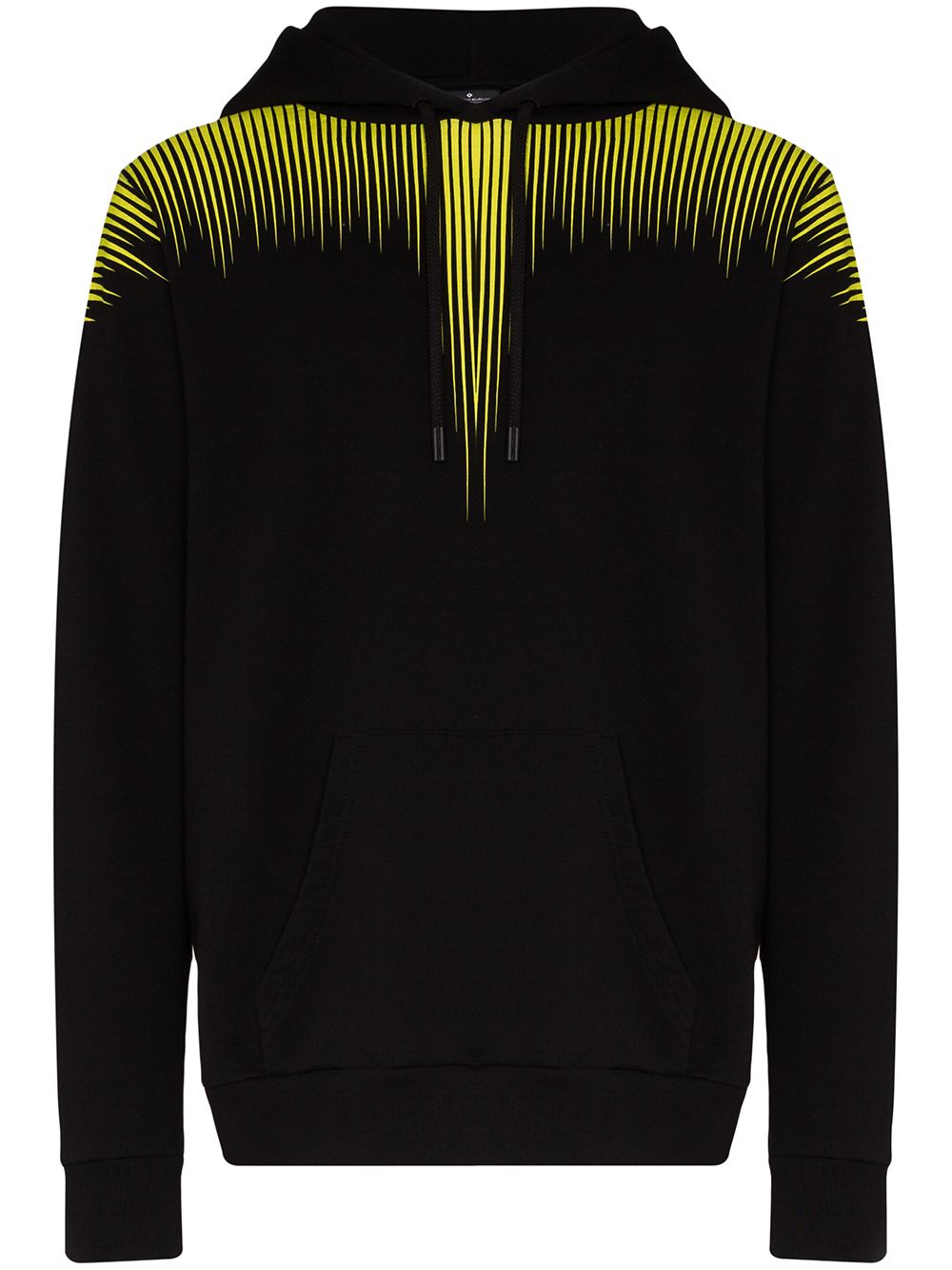 Shop Marcelo Burlon County Of Milan Falls Wings Hoodie In Black