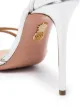 Aquazzura Purist 105mm leather sandals