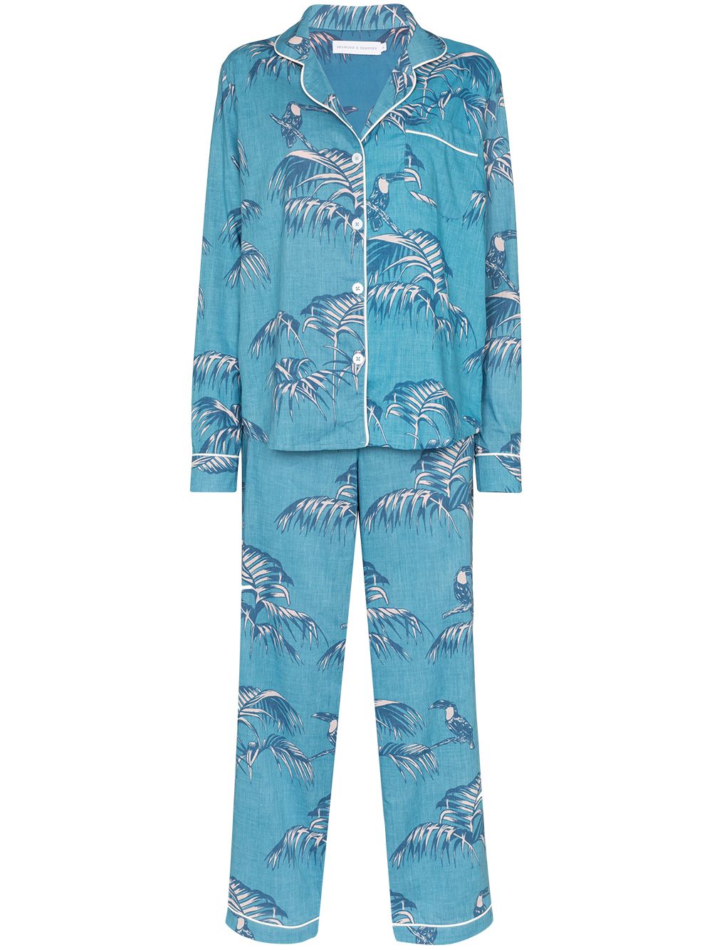 фото Desmond & Dempsey Bocas cotton pyjama set