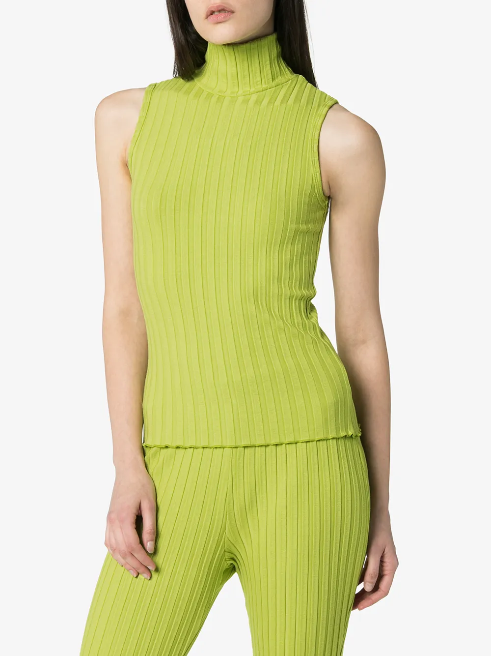 Simon Miller Cora Ribbed Turtleneck Top 