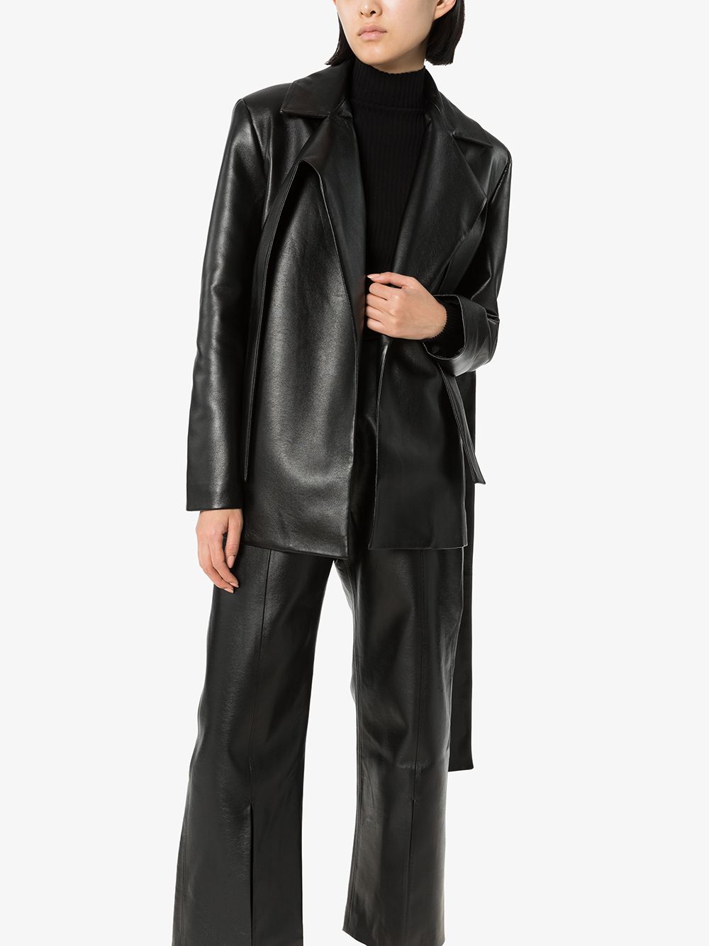 Materiel long-sleeve loose-fit Blazer - Farfetch