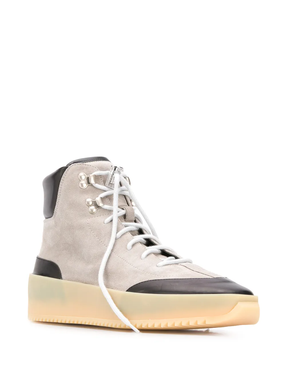 fear of god 拼色高帮板鞋 图 2