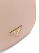 Prada small logo plaque backpack