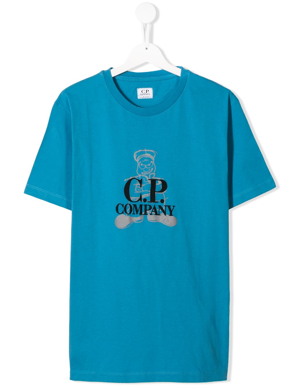 фото Cp Company Kids футболка с логотипом