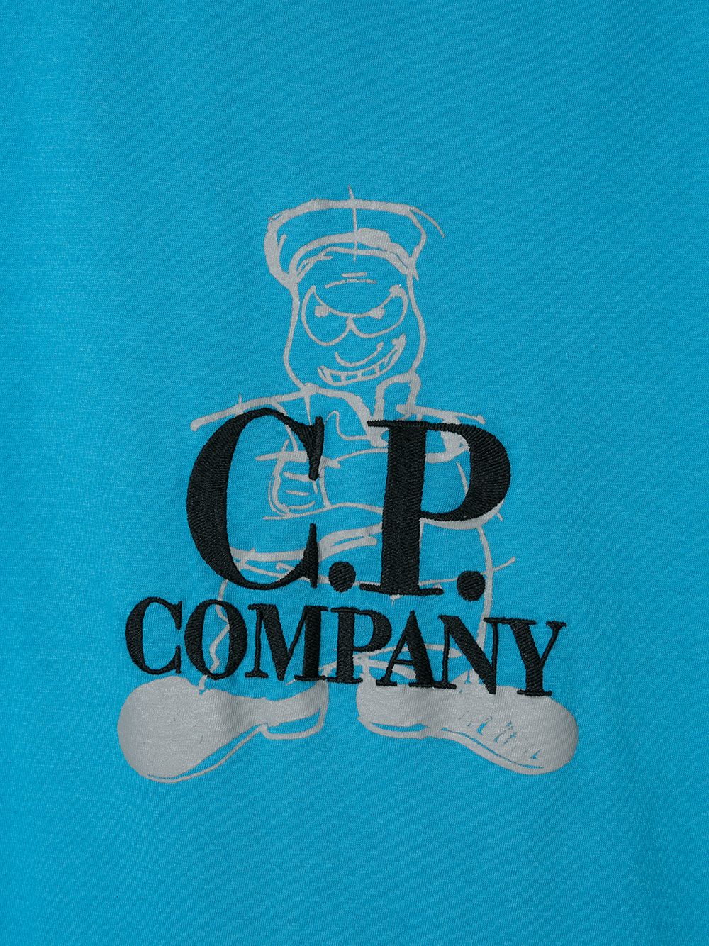 фото Cp Company Kids футболка с логотипом