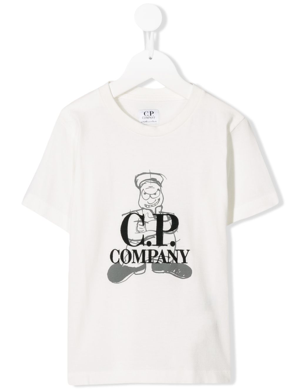 фото Cp Company Kids футболка с логотипом